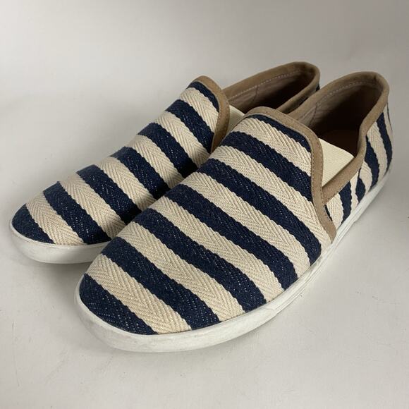 Joie Kidmore Slip-On Sneakers Women’s Size EUR 40 Stripe Canvas Nautical Summer - Picture 7 of 11